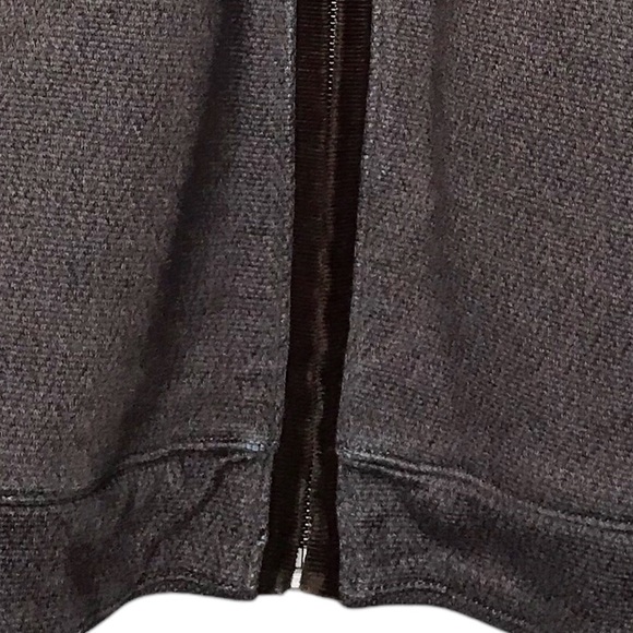 Hugo Boss Cannobio Cotton Full Zip Sweater Jacket Mock Neck Brown Herringbone XL - Picture 14 of 15